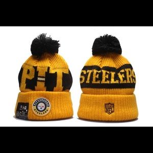 NWT NFL Steelers new sideline beanie
